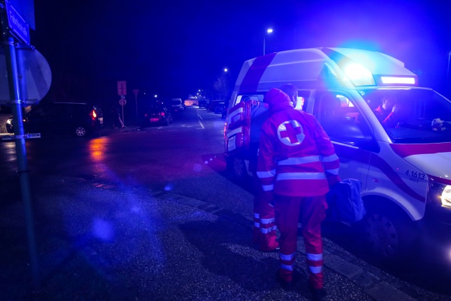 Verkehrsunfall in Wels fordert vier Verletzte