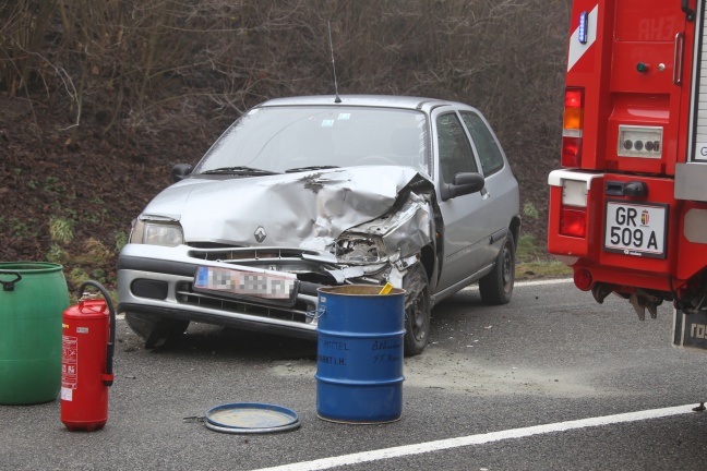 Schwerer Verkehrsunfall auf der Innviertler Straße in Kallham