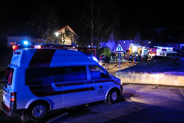 Wohnhausbrand in Haag am Hausruck fordert ein Todesopfer