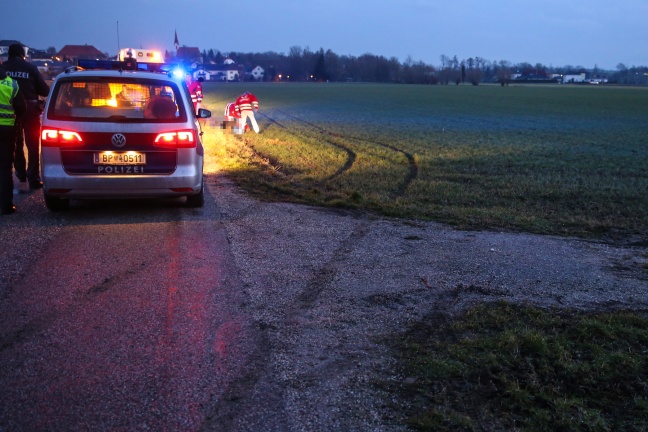Fußgänger in Holzhausen von Auto erfasst und schwer verletzt