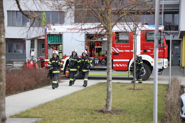 Rauchentwicklung im Altenheim in Marchtrenk sorgt für Feuerwehreinsatz