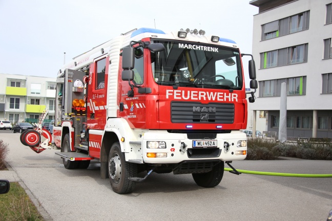Rauchentwicklung im Altenheim in Marchtrenk sorgt für Feuerwehreinsatz
