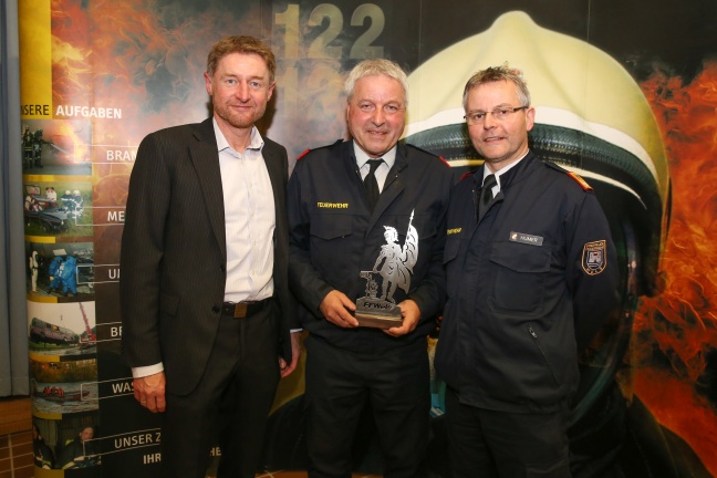 Karl Loidl als Feuerwehrmann des Jahres ausgezeichnet