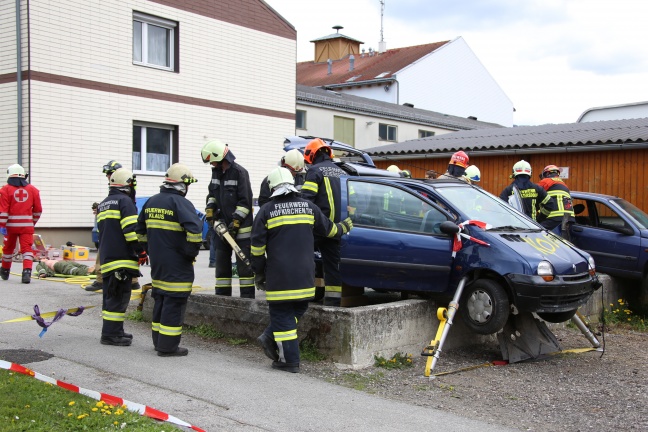 Spannendes Ausbildungswochenende für technische Rettung in Kirchdorf an der Krems