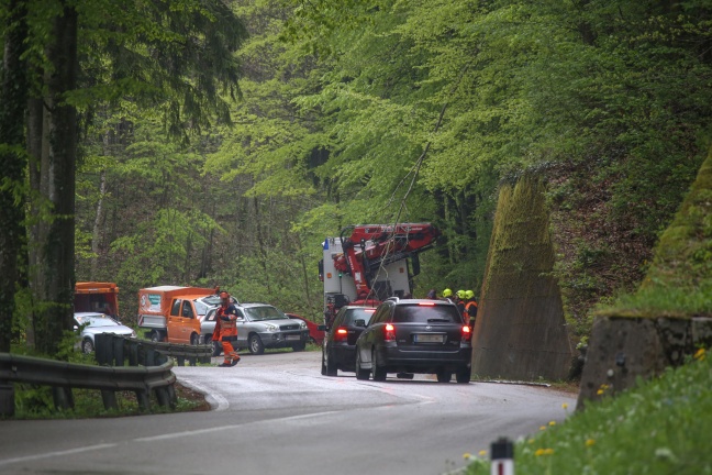 Schwerer Unfall bei Forstarbeiten in Micheldorf in Oberösterreich