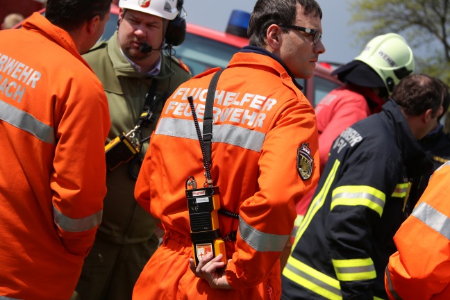 Spannende Weiterbildung der Feuerwehr-Flughelfer in Gschwandt