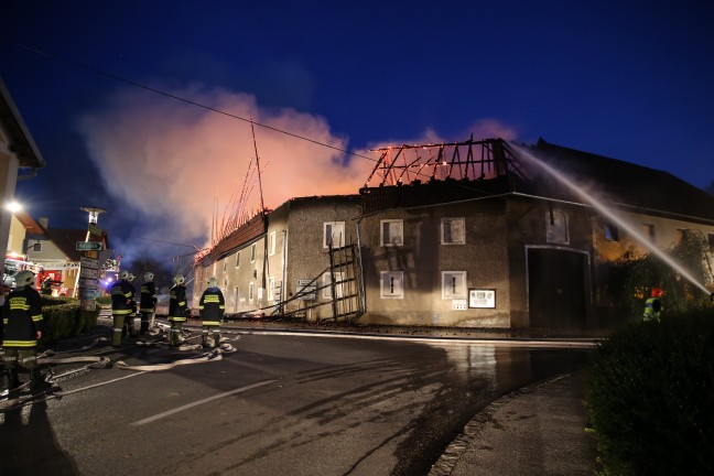 Neuerlicher Brand eines Bauernhofes in Hofkirchen im Traunkreis war gelegt