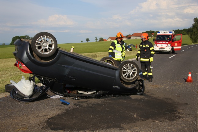 Tödlicher Verkehrsunfall auf der Pramer Straße in Geiersberg