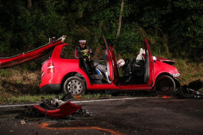 Tödlicher Verkehrsunfall auf der Rohrbacher Straße in St. Martin im Mühlkreis