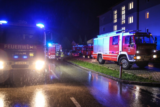 Teile Oberösterreichs erneut von schweren Unwettern getroffen