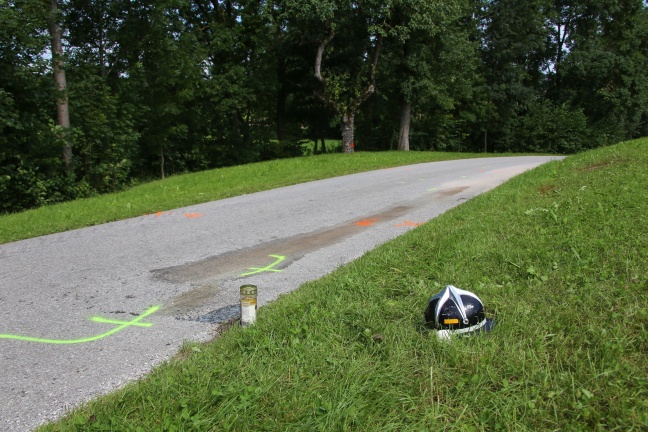 Motorradfahrer bei Verkehrsunfall in Inzersdorf im Kremstal tödlich verletzt