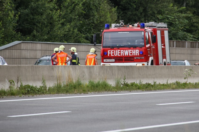 Serienunfall auf der Westautobahn fordert mehrere Leichtverletzte