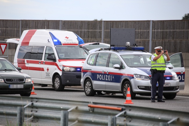 Serienunfall auf der Westautobahn fordert mehrere Leichtverletzte