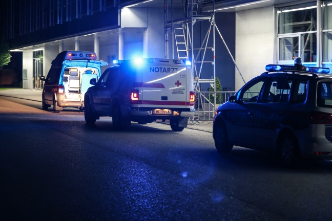 Schwerer Arbeitsunfall in einem Unternehmen in Wels-Pernau