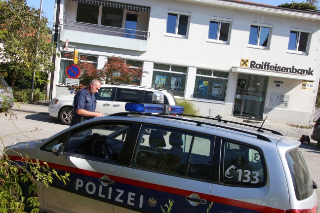 Raubüberfall auf Bank in Offenhausen