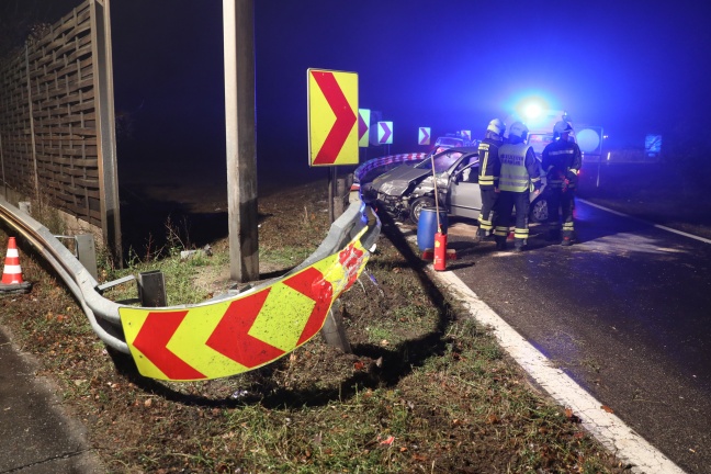 Schwerer Verkehrsunfall auf der Westautobahn bei Ansfelden