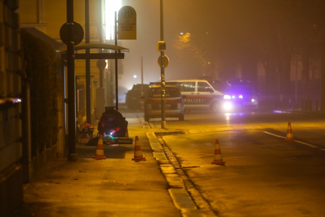 Verdchtiger Koffer lst greren Polizeieinsatz in Wels-Neustadt aus