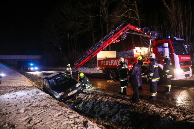 Verkehrsunfall in Sipbachzell endet glimpflich