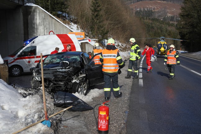 31-Jähriger nach schwerem Unfall auf der Steyrtalstraße im Krankenhaus verstorben
