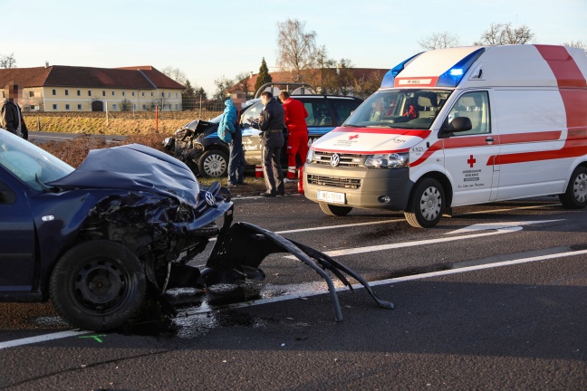 Verkehrsunfall auf der Pyhrnpass Straße bei Steinhaus fordert zwei Verletzte