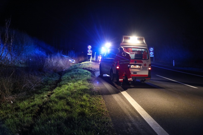 PKW-Lenkerin bei Verkehrsunfall auf der Innkreisautobahn bei Wels leicht verletzt