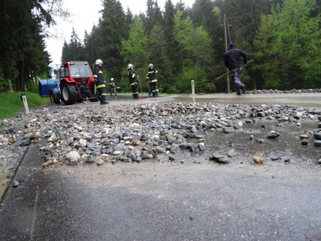 Gewitter mit Starkregen sorgte für zahlreiche Einsätze der Feuerwehr