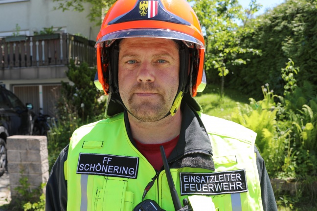 Vier Feuerwehren bei Küchenbrand in Wilhering im Einsatz