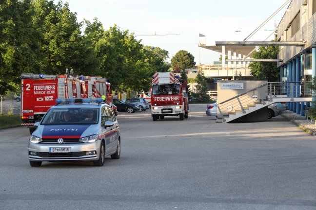 Explosion in Industriebetrieb in Marchtrenk sorgt fr Einsatz der Feuerwehr