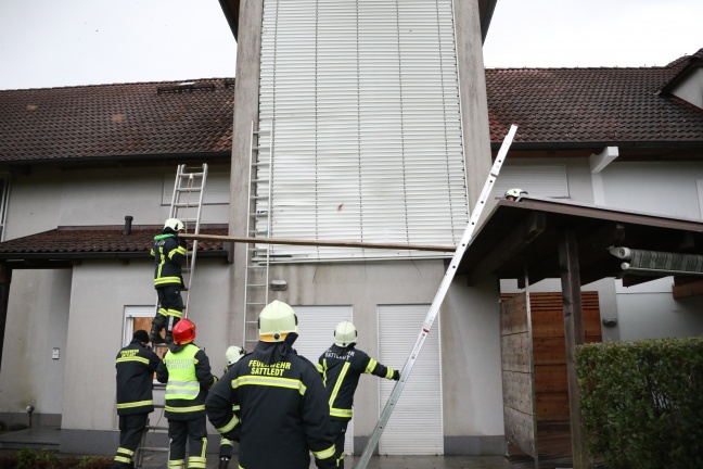 Sturmtief "Grischa" und "Herwart" zieht über Österreich und sorgt für viele Einsätze der Feuerwehren