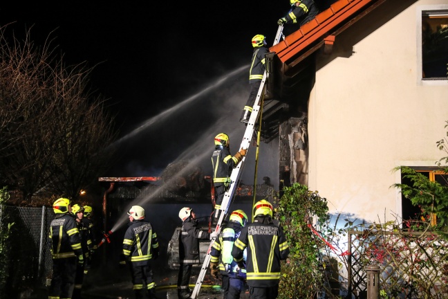 Wohnhausbrand in Steinerkirchen an der Traun