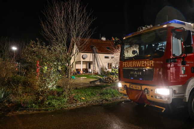 Wohnhausbrand in Steinerkirchen an der Traun