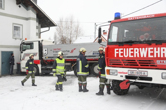 LKW-Unfall in Natternbach endet tödlich