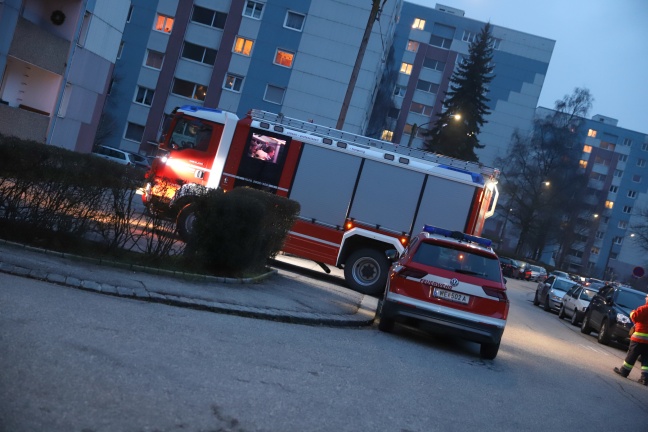 Angebranntes Kochgut sorgt für Einsatz der Feuerwehr in Wels-Vogelweide