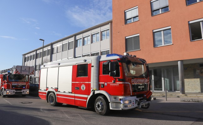 Kabelbrand in einer Schule in Wels-Neustadt