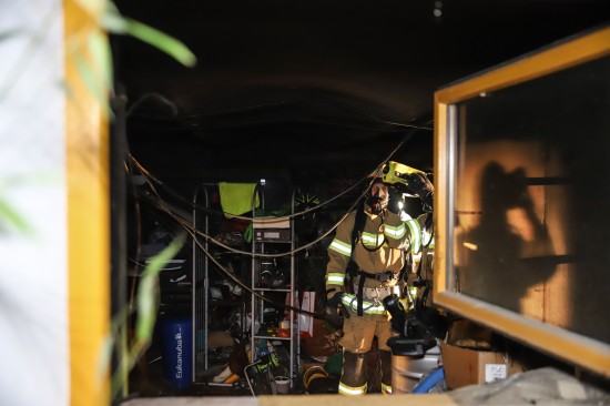 Brand im Heizraum eines Hauses in Fraham rasch gelöscht