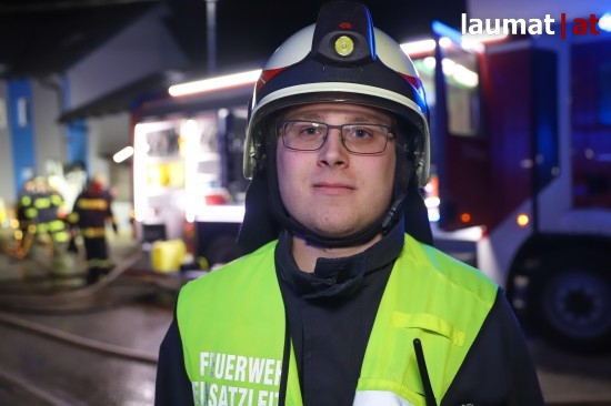 Matthias Mitterhauser, Einsatzleiter Feuerwehr Pichl bei Wels