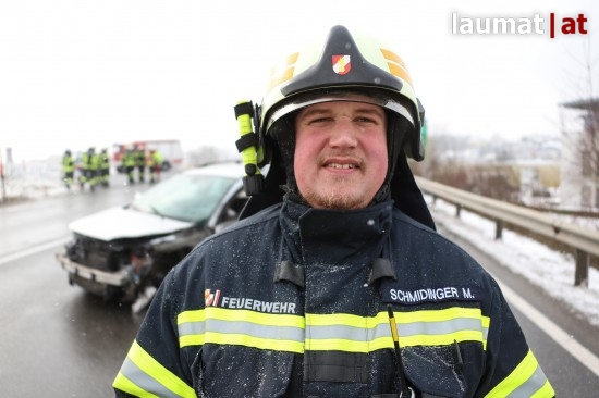 Matthias Schmidinger, Einsatzleiter Feuerwehr Sierning