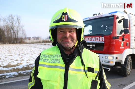 Fritz Hieslmair, Einsatzleiter Feuerwehr Wollsberg