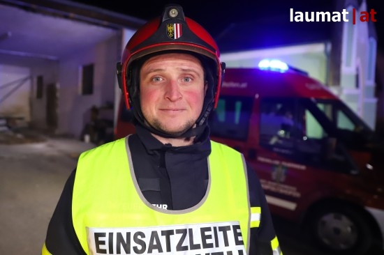 Josef Heftberger, Einsatzleiter Feuerwehr Hrbach