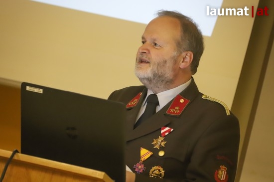 Walter Guggenberger, Kommandant Feuerwehr Buchkirchen