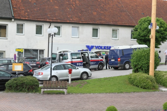 Volksbank in Pfarrkirchen bei Bad Hall überfallen