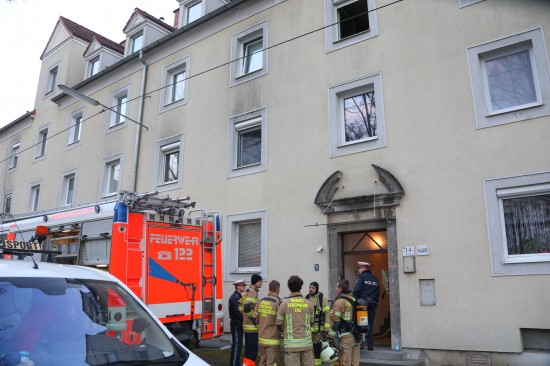 Ein Toter bei Wohnungsbrand in Linz-Neue Heimat