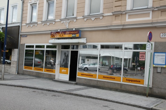 Wettbüro im Welser Stadtteil Neustadt überfallen