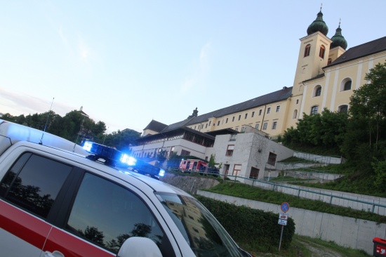 Kleinbrand bei Maturastreich in Lambach fordert zwei Leichtverletzte