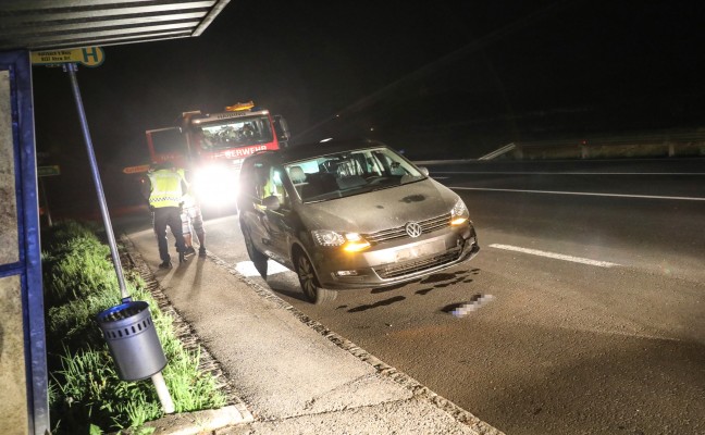 Nächtlicher Verkehrsunfall in Krenglbach stellte sich als Wildunfall heraus