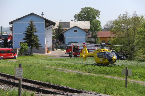 Jugendlicher bei Brand in Waizenkirchen schwer verletzt