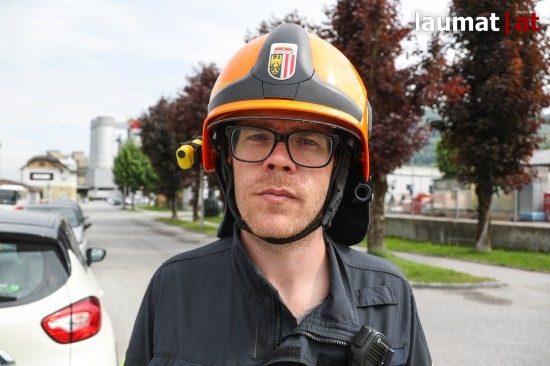 Alexander Mayr, Einsatzleiter Feuerwehr Kirchdorf an der Krems