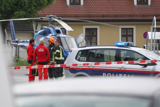 Tdlicher Arbeitsunfall in Kirchdorf an der Krems
