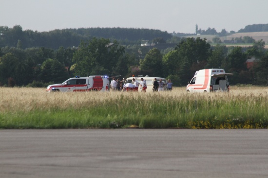 Erneut Fallschirmspringerin in Wels abgestürzt und schwer verletzt