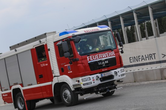 Vier Feuerwehren bei Brand in Kallham im Einsatz